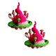 thumbnail image 1 of 2 piezas de sombreros de pescador de ganchillo con motivo de setas, sombreros de pescador con motivo Niño, 1 of 8