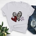 thumbnail image 1 of T-shirt à Manches Courtes Imprimé Col Rond Mode pour Femmes Chemise Décontractée Ample, 1 of 1