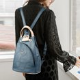 thumbnail image 5 of Mochilas multifunción de cuero para mujer, bolsos de hombro de moda, mochila para mujer, mochila de viaje para mujer, mochila escolar para niñas, 5 of 5