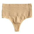 thumbnail image 4 of Tanga grande de cintura alta sin costuras con pantalones moldeadores de alta elasticidad, ropa interior sexy deportiva y de fitness para mujer, 4 of 6