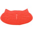 thumbnail image 1 of TABLZONE Tapis d'Alimentation pour Chat Durable Rouge Imperméable Antidérapant en PVC pour la Maison, 1 of 6