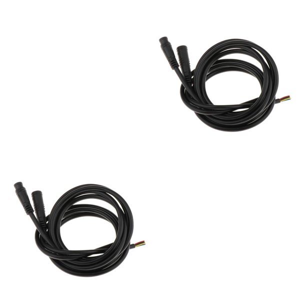 Toystoory Electric Bike Extension Cable Wire 2Pin/3Pin/5Pin/6Pin Connector Plug Type1 NO1
