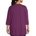 thumbnail image 5 of Just My Size Women's Plus Size Lightweight Open-Front Cardigan, 5 of 5