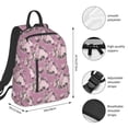 thumbnail image 4 of Balery Rose Flowers Lightweight Backpack for Men and Women - Durable and Water-Resistant, Ideal for School, Work, Travel, and Everyday Use, 4 of 9