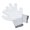 White, variant on Window Tint Work Gloves Anti-Static Full Finger Nylon Knit Design for Film Application, Wrap Jobs, Inspection Use
