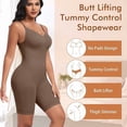 thumbnail image 5 of Werena Shapewear Bodysuits for Women Seamless Full Body Tummy Control Shapewear Sculpting Butt Lifting Mid Thigh Body Shaper, 5 of 7