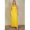 thumbnail image 2 of Tie Dye Printed Cami Bodycon Maxi Dress for Plus Sizes, 2 of 10