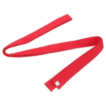 SOPOTUTU Flexible Red Cotton Martial Arts Waistband for Taekwondo and Karate Use