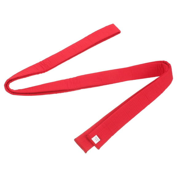 SOPOTUTU Flexible Red Cotton Martial Arts Waistband for Taekwondo and Karate Use