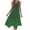 Green, variant on JTZGDY Womens Casual Dress for Summer Tank Dress Loose Flowy Beach Dress with Pockets Trendy Floral Print Crew Neck Hankerchief Flare Midi Sundress 2025 Sky Blue XXL