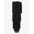 thumbnail image 4 of No Boundaries Tall Faux Suede Fringe Boots, Women's, 4 of 7