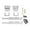 Argent, variante sur BELOVING Kit de Mise à Niveau de Suspensions RC en Alliage d'Aluminium 1:12 pour MN82Pro MN82S Rouge