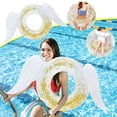 thumbnail image 4 of Anillo de natación inflable HUOGUO, moderno color lentejuelas, 4 of 5
