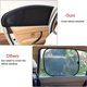 thumbnail image 5 of 2PCS Rear Side Car Sunshades, Car Sun Sock for Baby, Blocks UV Rays, Protects Rear Car Sun for Children and Pets (Black), 5 of 5