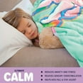 thumbnail image 7 of Bell + Howell Kids 7lb Weighted Blanket, Soft and Breathable Cooling Blanket for Kids, Weighted Blanket Kids Great for Calming and Sleeping, Race Car Design, Holiday Gifts for Kids, 36x48 inches, 7 of 7