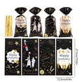 thumbnail image 3 of 50 Pcs 4 Different Patterns Of Graduation Season Gift Bags Candy Bags Opp Glod Wires Bags, 3 of 6