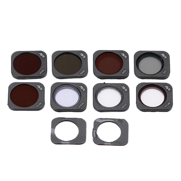 Kit de filtres d'objectif Junestar 8 en 1 MC UV CPL ND8/16/32/64 STAR NIGHT pour Hubsan Zino Mini Pro
