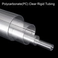 thumbnail image 4 of Tubo redondo rígido claro Uxcell 13mm(1/2") ID x 16mm(5/8") OD x 0.5Ft(150mm) Longitud, 4 of 6