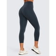 thumbnail image 2 of Leggings Capri de Yoga CRZ YOGA Cintura Alta 58 cm Azul Marino XL, 2 of 5
