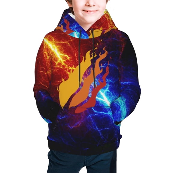 Preston-Playz Kids Pullover Hoodies 3d Print Hooded Sweatshirt With Packet For Boys Girls