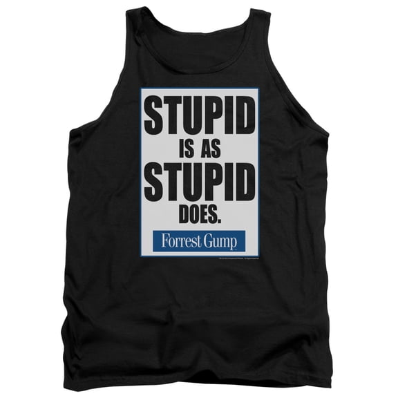 Forrest Gump - Stupid Is - Tank Top - Small