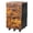 Brown & Black, variant on Black Wooden File Cabinet, 3 Drawer Vertical File Cabinets with 3 Lock,Printer Stand Mobile Storage Cabinet,Filing Storage Drawer for Home,Office,Black(15.75" L x 15.75" W x 26.1" H)