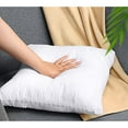 thumbnail image 6 of Bedding Throw Pillows Insert ( White), 18 x 18 Inches Couch Sofa Cushion, Decorative Pillow and Sham Stuffer for Bed, 6 of 7