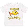 thumbnail image 3 of Inktastic Auntie's Little Guppy- cute yellow fish Boys or Girls Toddler T-Shirt, 3 of 5