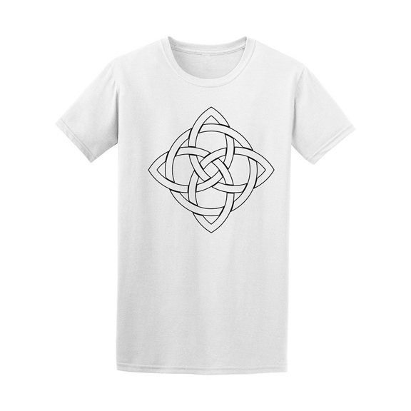 Celtic Style Square Circle Men's Tee - Image by Shutterstock
