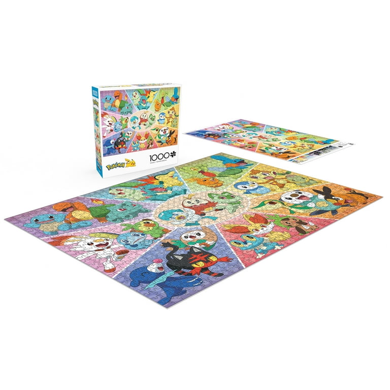 Buffalo Games 1000-Piece Pokemon Begin Your Adventure Adult
