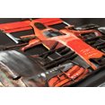 thumbnail image 2 of 3D Metal Wall Art - Race Car M0235-RED, 2 of 2