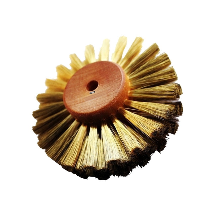 Brass Wire Wheel Straight 4" Jewelry Cleaning & Finishing Soft Surface
