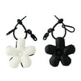 thumbnail image 3 of ZPAQI Fabric Flower Keychain Girl Boy Couple Gift Keychain Keyring Headset Pendant, 3 of 21