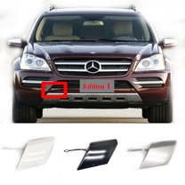 Trimla Front Tow Cover for 09-12 Mercedes Benz GL X164 Facelift Fit GL320 GL350 GL420 GL450 GL500 GL550 2009 2010 2011 2012 Bumper Towing Hook Eye Cap A1648846622 Edition1