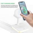 thumbnail image 2 of Estante De Carga Inalámbrico Multifuncional 4 En 1 Soporte De Carga Inalámbrico Magnético De Moda Con Lámpara De Noche Para Teléfono Móvil Reloj Inteligente Caja De Auriculares Guardurnaity EL014128-01, 2 of 6