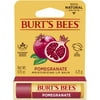 Burt's Bees 100% Natural Moisturizing Lip Balm with Beeswax, Pomegranate, 1 Tube