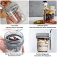 thumbnail image 4 of Contenedor de Avena Nocturna de 10oz con Tapa y Cuchara, Taza de Avena Portátil Hermética con Marcas de Medición, Frascos de Boca Ancha, Taza de Desayuno para Ensaladas, Cereales, Leche, 4 of 11