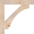 thumbnail image 3 of Ekena Millwork 5 1/2"W x 46"D x 46"H Imperial Block Smooth Bracket, Douglas Fir, 3 of 4