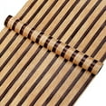 thumbnail image 5 of Papel tapiz autoadhesivo de PVC a rayas de madera de 45 cm para fondo de pared, escritorio, armario, muebles, renovación, adhesivo impermeable, 5 of 5