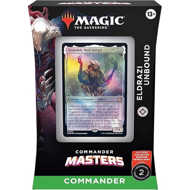 mtg eldrazi unbound commander deck price comparison on online marketplaces play deck Play with Commanders greatest hitsTurn heads with a deck stacked with reprints of some of the greatest cards to grace Magics most popular format Introduces 10 Commander cardsEach Commander deck also introduces 10 never Tried to create the new