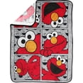 thumbnail image 2 of Sesame Street Couverture Jetée Hip Elmo - Mesure 40 X 50 Pouces, Literie pour Enfants -, 2 of 6