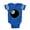 Royal Blue, variant on CafePress - Bl_8Ball - Cute Infant Baby Football Bodysuit