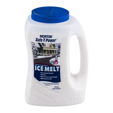 Morton Safe-T-Power Extreme Temperature Ice Melt, 9.0 LB