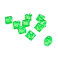thumbnail image 4 of Durable Acrylic 3cm 10-sided D10 Polyhedral Dices for Dragon Scales Party Casino Card Games Supplies Verde, 4 of 7