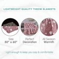 thumbnail image 4 of Elegant Comfort Glow in the Dark Lightweight Throw Blanket - Ultra Soft Luminous Blanket - All Season Decorative Perfect Gift for Kids Throw Blankets, 50 X 60 inches, My Heart and Star, 4 of 4