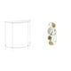 thumbnail image 1 of Mesa Auxiliar Con Espejo Acrílico Para Espacios Pequeños, Mesa Auxiliar De Dos Niveles, Mesita De Noche Delgada Para Baño, Hogar, Sala De Estar, Pasillo, Gabinete, Entrada, Decoración Del, 1 of 8