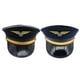 thumbnail image 1 of 2pcs Cosplay Pilot Hats Flight Attendant Hat Halloween Party Cosplay Costume Prop, 1 of 3