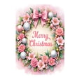thumbnail image 2 of Christmas Kitchen Towels Christmas Tree Print Hanging Hand Bath Microfiber Towel For Bathroom Home Tea Bar Kitchen, 2 of 7