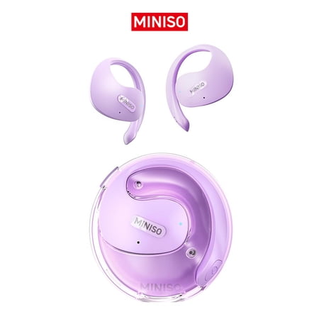 【並行輸入品】 MINISO X15PRO AI翻訳イヤホン リアルタイム、3-in-1 AI言語翻訳機、134言語用翻訳イヤホン アプリ付き、オープンイヤー翻訳ヘッドフォン 学習、
