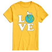 Peanuts - Love Earth - Men's Short Sleeve Graphic T-Shirt